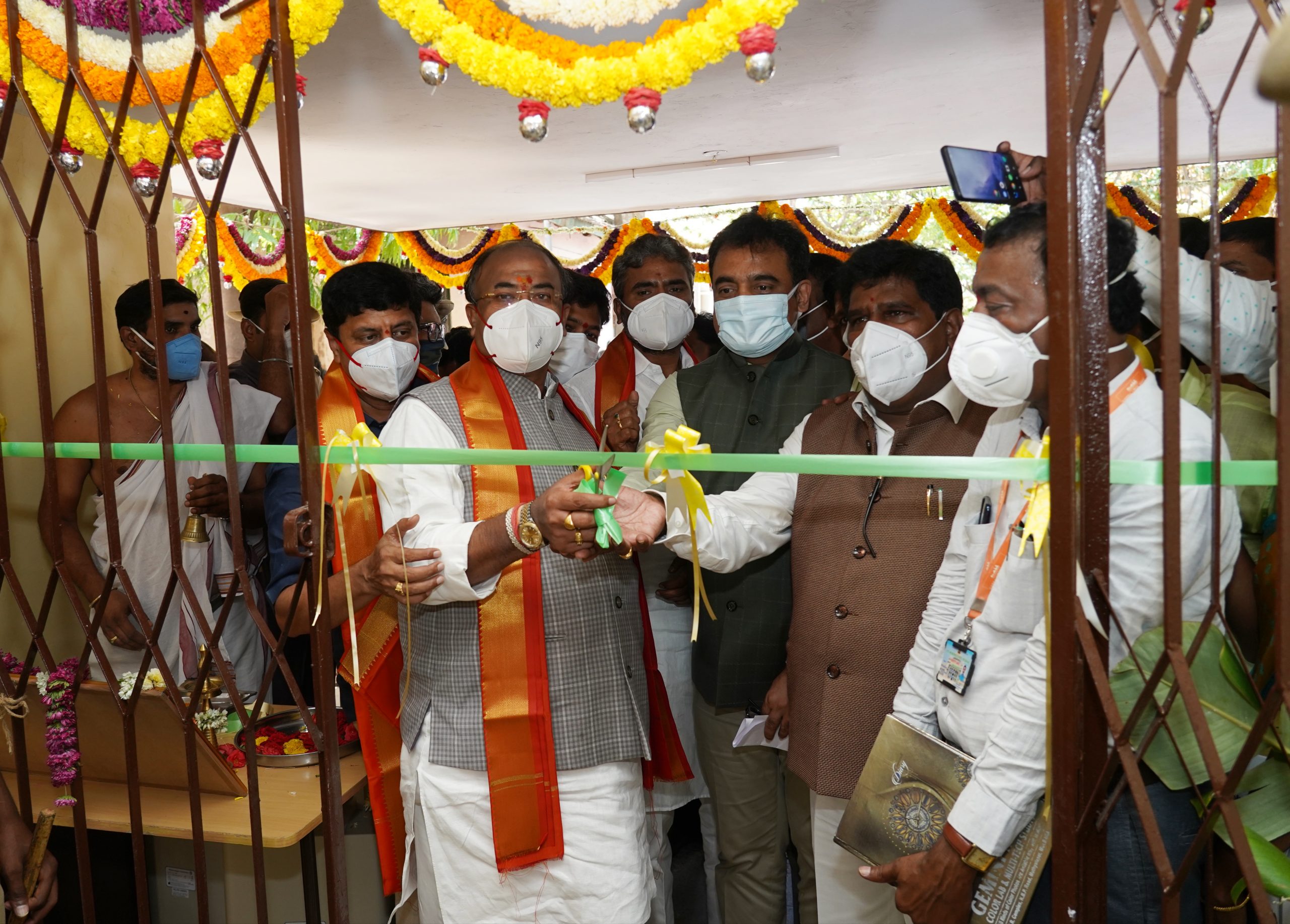 Inauguration of Covid Hospital @ Mulbhagal